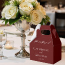 Recherche de blanc rouge mariage ballotins Minimaliste