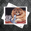 Recherche de chats humoristiques cartes postales Mignon