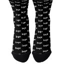 Recherche de noir chaussettes Motif