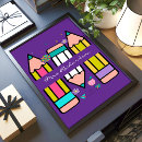 Recherche de crayon de couleur art Teacher
