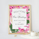 Suche nach rosa hochzeits poster Begrüßungszeichen