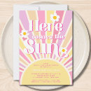 Recherche de sun baby shower invitations Voici le soleil