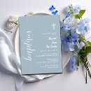 Recherche de blanc baptême invitations Écriture moderne