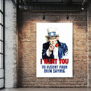 Suche nach uncle sam poster Vintag