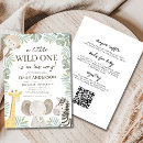 Recherche de wild baby shower invitations Pour tous