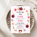 Recherche de coccinelle rose invitations Fleur