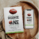 Recherche de rookie anniversaire invitations Fête du premier anniversaire