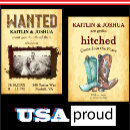 Recherche de bottes de cowboy posters Bride