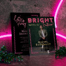 Recherche de neon pink invitations Grand