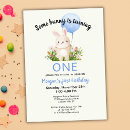 Recherche de bébé s premier pâques invitations Petit lapin