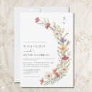 Suche nach modern floral wedding einladungen Aquarell