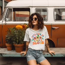Recherche de floraison tshirts Rétro
