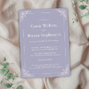 Recherche de lavendar invitations Élégant