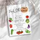 Recherche de légumes frais invitations De jolies illustrations colorées