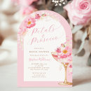 Recherche de rose pétale invitations Bride