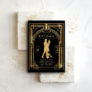 Recherche de flapper invitations Speakeasy