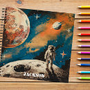Suche nach astronaut kleine notizbücher Planet