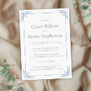 Recherche de shabby mariage invitations Élégant