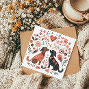 Suche nach hundeschablone karten Valentinkarte