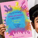 Recherche de désordre invitations Fête de peinture