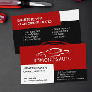 Suche nach rotes auto visitenkarten Reparatur von auto