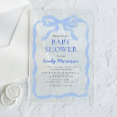 Recherche de ruban bleu invitations Aquarelle