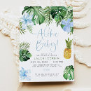 Recherche de aloha partie invitations Future maman
