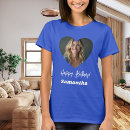 Suche nach blaues herz tshirts Für sie