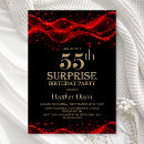 Recherche de 55 anniversaire invitations Moderne