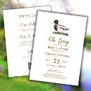 Recherche de canard baby shower invitations Aquarelle