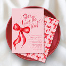 Recherche de boîte rouge invitations Moderne