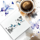 Recherche de art papillon de dessous de verres Noir