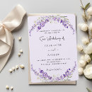 Recherche de lin invitations Violet