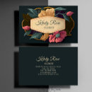 Recherche de romantique standard cartes visite Floral