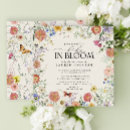 Recherche de douche pour le bébé invitations Bébé en fleurs