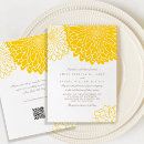 Recherche de chrysanthème invitations Moderne
