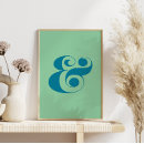 Suche nach ampersand poster Minimal