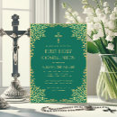Recherche de vintage petite communion invitations Croiser