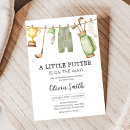 Recherche de golf baby shower invitations Un peu putter