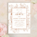 Recherche de fall floral baby shower invitations Moderne