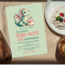 Suche nach milbe einladungen Dinosaurier