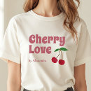 Recherche de cherry tshirts Rouge