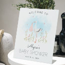 Recherche de baby shower signes table C'est une fille