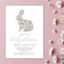 Recherche de rabbit baby shower fille invitations Mother to be