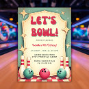 Suche nach retro bowling party einladungen Geburtstagsfeier