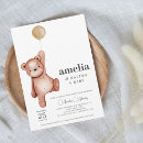Suche nach neutrale babyparty einladungen Teddybär
