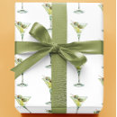Recherche de martini papier cadeau Aquarelle