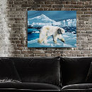 Suche nach arktischer bär poster Schnee