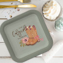 Recherche de original assiettes en papier Tiré à main