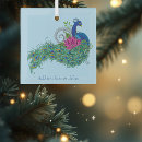 Recherche de paon bleu ornements Vert